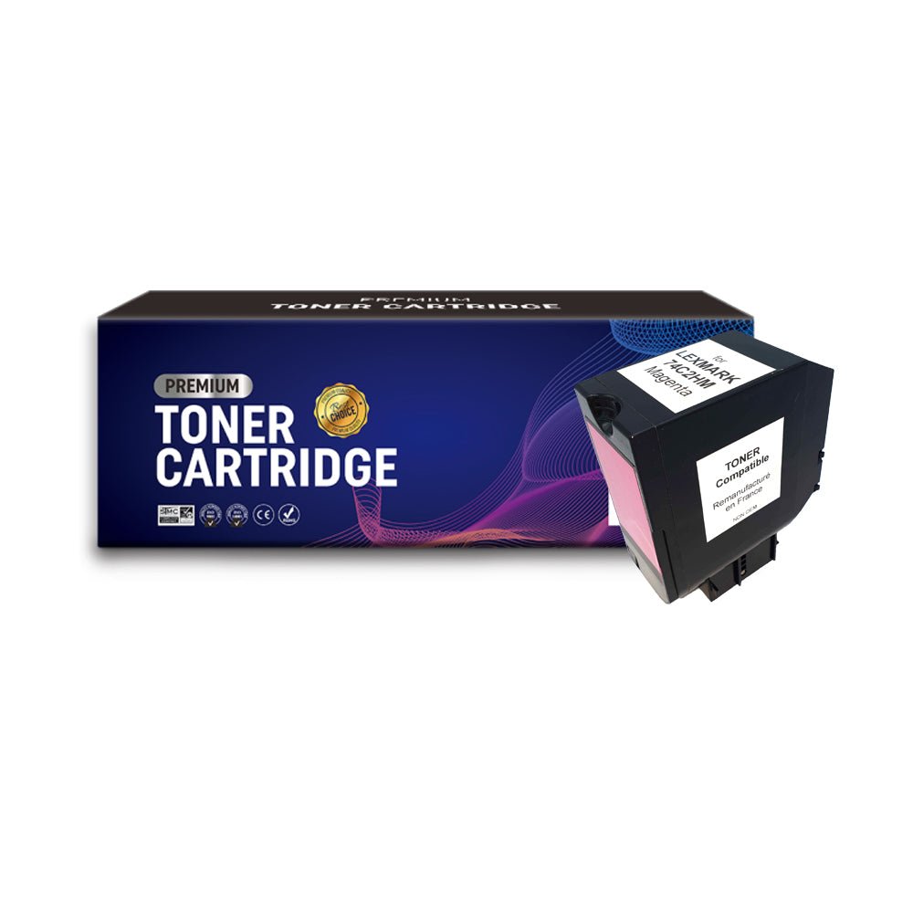 Cartouche de toner Compatible Lexmark 74C2HM0 Magenta 12000pages - KERA FRANCE Cartouche de toner Compatible Lexmark 74C2HM0 Magenta 12000pages - KERA FRANCE